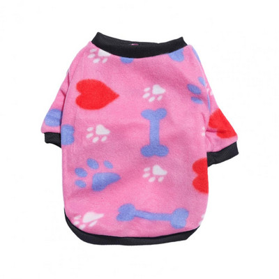 Ilus lemmikloomade T-särk Pehme tekstuuriga Lemmikloomade riided Vastupidav riietus Multikas Välimus Koerte kampsun