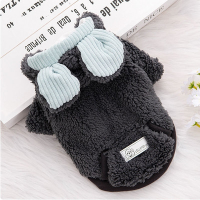 Talvised soojad lemmikloomariided koera kassi kapuuts Nahasõbralik kampsun Pehme armas kutsika kassipoegade riided Chihuahua Bichon Ropa Perro jaoks