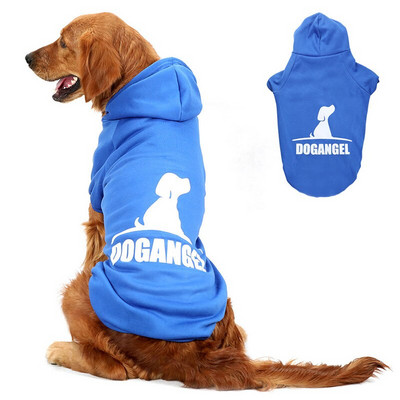 Puppy Clothes Dog Clothes Autumn and Winter Warm  Fashion Dog Clothes Hoodies Sweater for Big Medium and Small Dog Dog Coat