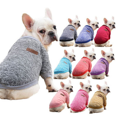 Classic Pet Clothes for Cat Sweater Warm Winter Chihuahua Dog Sweater Cute Small Dog Sweatshirt Pet Supplies Sphinx Cat Clothing
