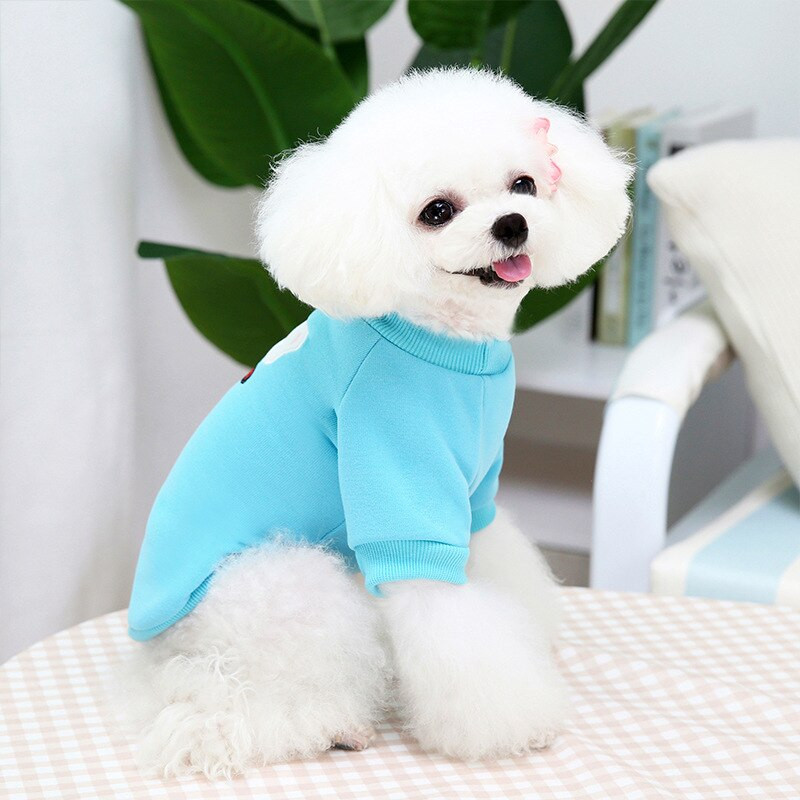 Lemmikloomariided Talvine Sügis Villane Kampsun Mood Multikad Kampsun Väike Koer Armas Paks Soe Mantel Chihuahua Yorkshire Bulldog