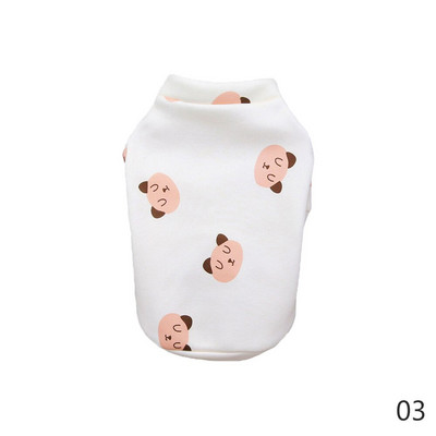 Akciós Rózsaszín kisállatkutya macskaruhák Aranyos medvenyomat Kétlábú ruhák Kényelmes és légáteresztő macskaruhák Kölyökruhák