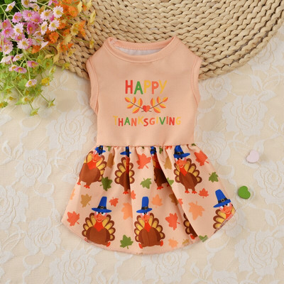 Haine haioase de Halloween pentru animale de companie pentru câini de talie mică rochie pentru animale de companie imprimată de Crăciun Chihuahua îmbrăcăminte pentru cățeluș costum Produse pentru animale de companie