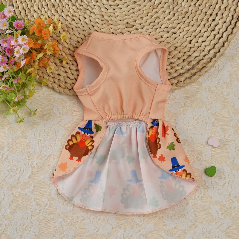 Haine haioase de Halloween pentru animale de companie pentru câini de talie mică rochie pentru animale de companie imprimată de Crăciun Chihuahua îmbrăcăminte pentru cățeluș costum Produse pentru animale de companie