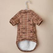 Dinosauruse mustriga kõik sobivad sooja pehme kapuutsiga pusa talveks