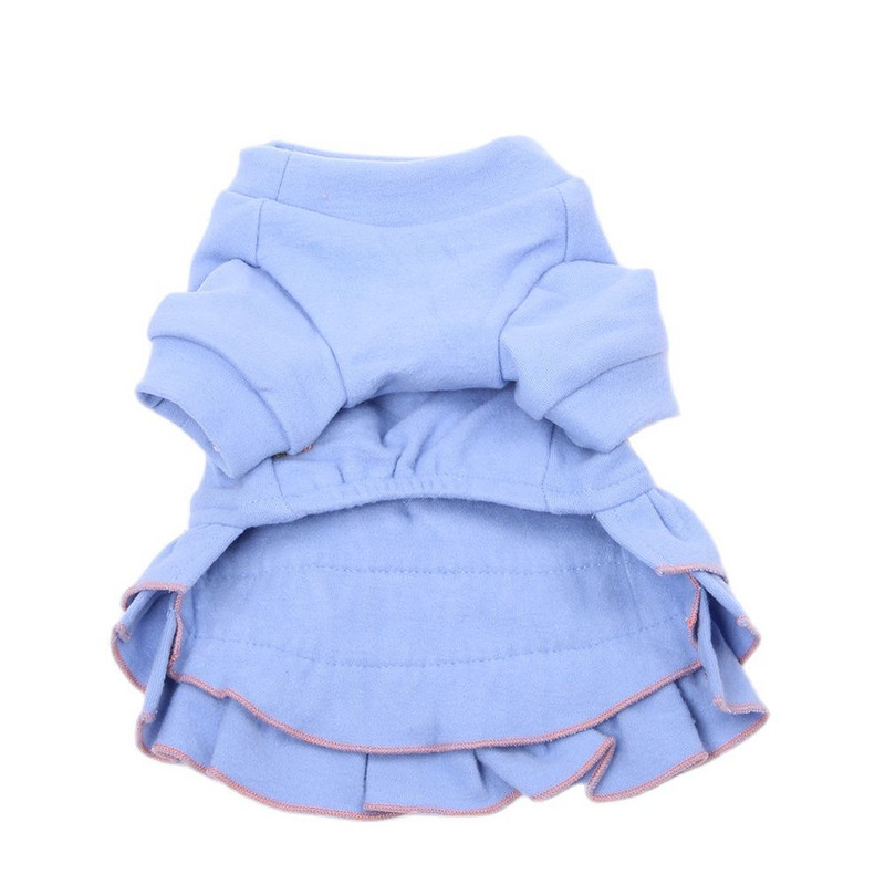 Printsessi koera kassi kleit lemmiklooma kutsika kapuutsiga seelik lõigatud vibu disain 6 suurust 2 värvi