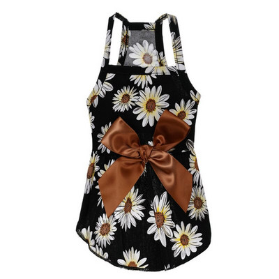 Ananassi Hawaii stiilis lemmikloomade koerte kleit vibu hingav suve koerte riided väikestele keskmistele koertele Chihuahua Yorkie kutsikatarbed