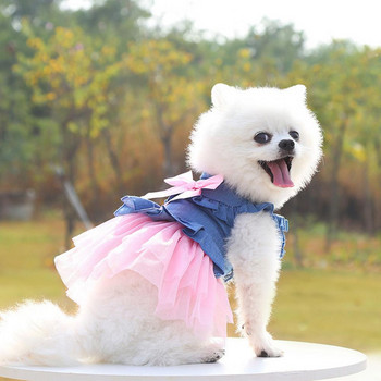 Декориране на стилно лятно куче Дрехи с два крака Пуловер Пола за домашни любимци Удобна за домашно носене