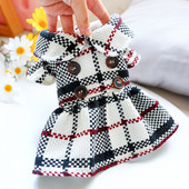 Luxusné dámske šaty pre milovníkov mačky a psa, jeseň/zima, spoločenské šaty pre domáce zvieratá, svadobné šaty s motívom XS, XL a dievčaťa, yorkshirského teriera, čivavy, šteniatka, sukne pre psov, potreby