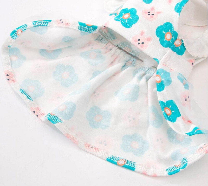 Καλοκαιρινό χαριτωμένο φόρεμα για σκύλους Φούστα για κουτάβι για γάτα Chihuahua Yorkshire Pomeranian Bichon Poodle Schnauzer Ρούχα για κατοικίδια Ρούχα για μικρά σκυλιά