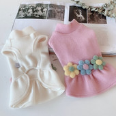 Jesenné šaty pre malých psov, mačky, čivavy, yorkshirského psa, oblečenie pre yorkshirského psa, pomeraniana, bišóna, pudla, bradáča, šteňaťa, oblečenie pre psov, kostým pre domáce zvieratá