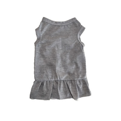 Volánové šaty Oblečenie pre psov Mäkká vesta Sukňa Sukňa pre psov Jarné a letné jednofarebné šaty pre psov