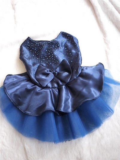 Roztomilé šaty pre psov, šteniatko, gázová sukňa s mašľou, flitrovaná princezná, oblečenie pre domáce zvieratá, potreby pre psov, svadobné šaty pre domáce zvieratá, pudel