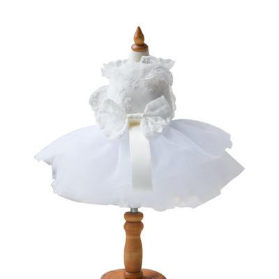 2019 m. nėriniai XS-XL naminių gyvūnėlių šuniukų šunų kačių drabužiai ravėjimo šunų suknelė mažiems vidutiniams šunims Jorkių terjerų suknelės Drabužiai Didelė peteliškė#LA