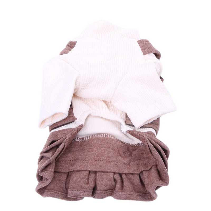 Animal de companie Rochie pentru pisici Hanorac pentru animale de companie Design cu flori Haina pentru caine de companie Jacheta pentru catel Imbracaminte de toamna 4 marimi