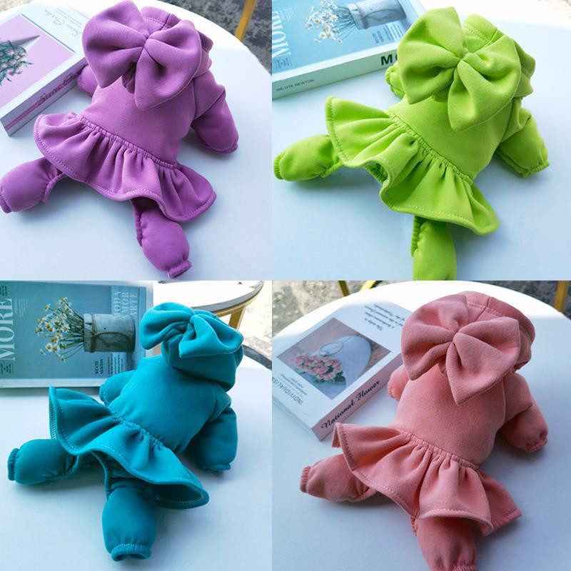 Accesorii pentru câini de companie Haine pentru pisici Toamnă și iarnă Îmbrăcăminte pentru animale de companie cu patru picioare Fusta Articole sportive Teddy Fusta pentru câini de mărime medie Su