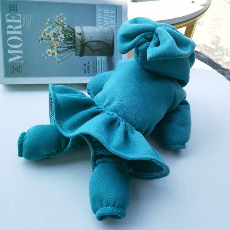 Accesorii pentru câini de companie Haine pentru pisici Toamnă și iarnă Îmbrăcăminte pentru animale de companie cu patru picioare Fusta Articole sportive Teddy Fusta pentru câini de mărime medie Su