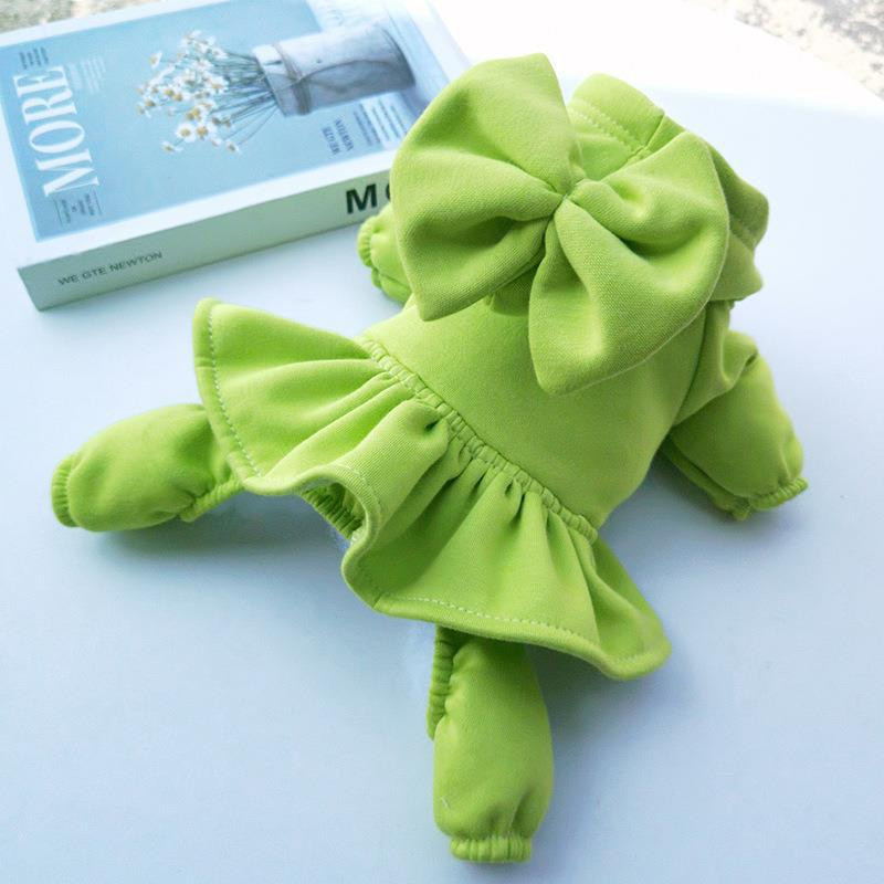 Accesorii pentru câini de companie Haine pentru pisici Toamnă și iarnă Îmbrăcăminte pentru animale de companie cu patru picioare Fusta Articole sportive Teddy Fusta pentru câini de mărime medie Su