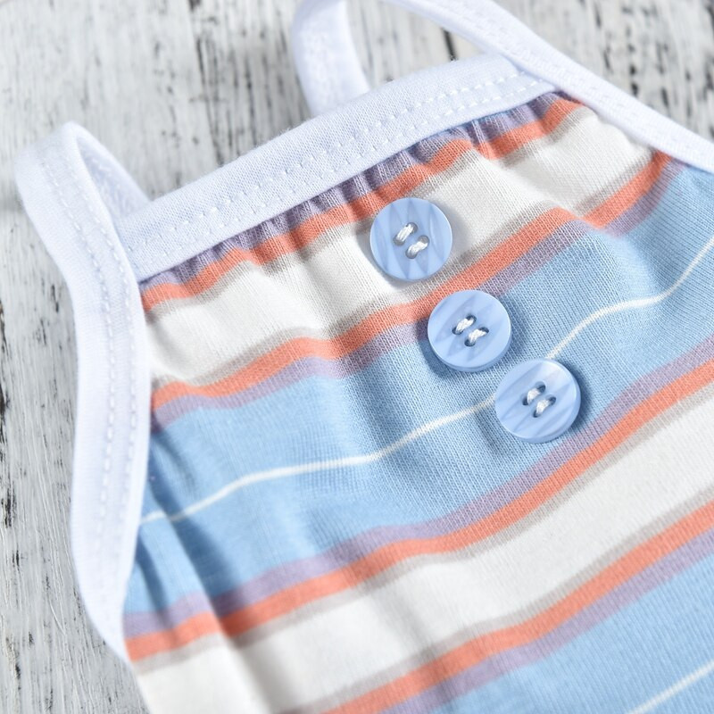 Triibuline kutsika suveriided roosa sinine lemmikloomakleit väikesele kassile looma XS XXL chihuahua prantsuse buldog XXL tüdruku poisi ülikonna aksessuaar