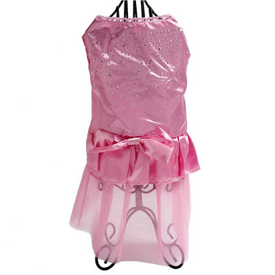 2022 haine pentru câini rochie de prințesă rochie strasuri strălucitoare din tifon pentru câini de talie mică, mijlocie, fundă minunată, fustă bichon chihuahua