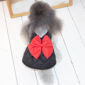 Γιλέκο για κουτάβι Μικρά σκυλιά Ρούχα για γάτες Κομψό Φόρεμα με φιόγκο Προμήθειες για σκύλους για σκύλους Μπουλντόγκ Στολή για σκύλους Ρούχα για κατοικίδια