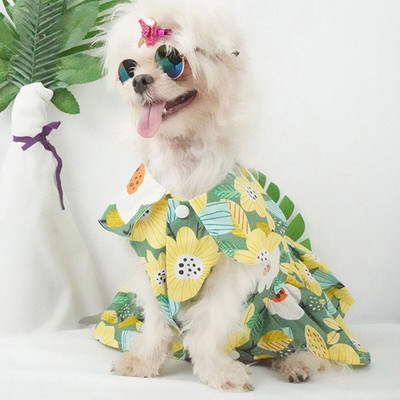 Haine pentru câini dulci pentru animale de companie Rochie pentru cățeluș Fusta minunată pentru animale de companie Rochii pentru pisoi Îmbrăcăminte pentru pisici Produse pentru animale de companie pentru Chihuahua Bulldog francez