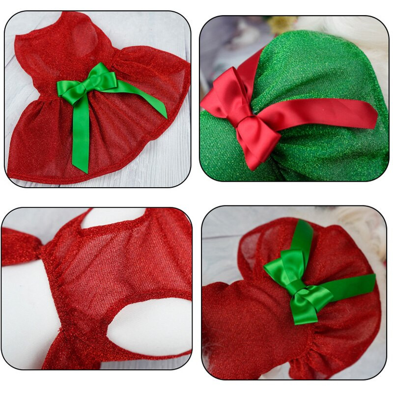 Kisállat szoknya Fényes sorozat ruha Vicces Halloween kisállat macska ruhák kis kutya ruhák Cosplay macska jelmez karácsonyi öltöztetős szoknya