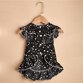 Armsad lemmikloomariided Suvine koerakleit Piimatähniline printsesskleit Lemmikloomade õueriided Teddy Pomeranian Chihuahua õhuke satsidega seelik