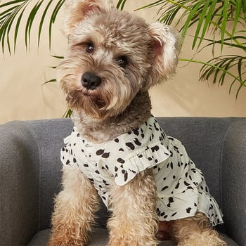 Χαριτωμένα ρούχα για κατοικίδια Καλοκαιρινό φόρεμα για σκύλους Φόρεμα πριγκίπισσας για κατοικίδια Εξωτερικά ρούχα Teddy Pomeranian Chihuahua Λεπτή φούστα