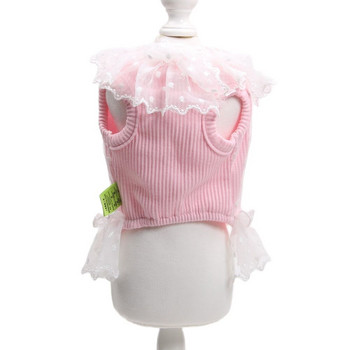 Princess Dog Cat Dress Tutu Hearts&Lace Design Pet Puppy Fairy Skirt Пролетно/лятно облекло 5 размера