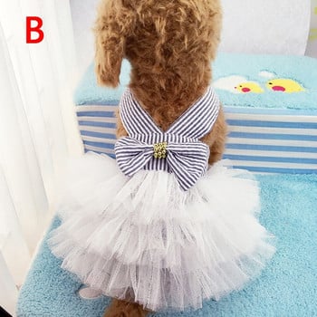 Κορίτσι για κουτάβι Φόρεμα για σκύλους Πριγκίπισσα Φόρεμα για κατοικίδια Τούτου Φόρεμα με λουριά για σκύλους καλοκαιρινά ρούχα