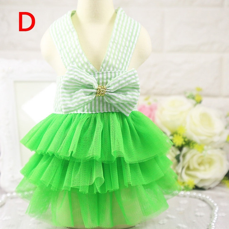 Tinute Catel Fata Fusta Caine Printesa Rochie Tutu pentru Caini Mici Rochie Harness Haine de vara