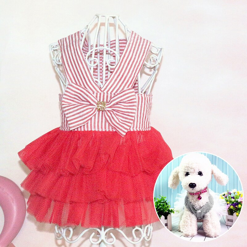 Tinute Catel Fata Fusta Caine Printesa Rochie Tutu pentru Caini Mici Rochie Harness Haine de vara