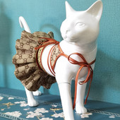 Kisállat macska kutya bikini öltöny kisállat ruházat divat vicces ruha macskáknak strandszoknya macskaruhák kültéri aranyos kis fajtájú kutyáknak