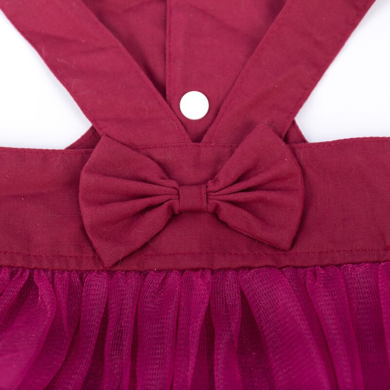 Fusta din voal cu curea Haine pentru câini de vară frumoasă, confortabilă, respirabilă, drăguță, fustă pentru animale de companie, rochie pentru câini, îmbrăcăminte pentru căței