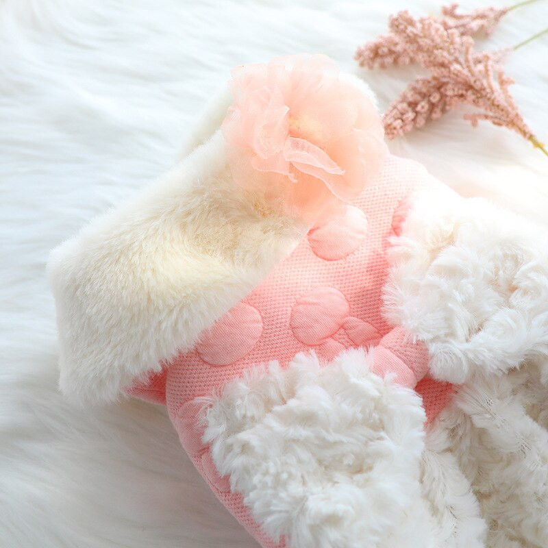 Rochie pentru câini Haine pentru animale de companie pentru câini și pisici Haine pentru câini Palton pentru pisici Yorkshire Chihuahua Fusta de iarnă Rochie pentru cățeluș