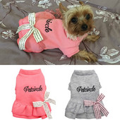 Armas vibu kutsika koerakleit Talvine soe lemmikloomariided väikestele koertele York Shih Tzu kleidid Kassi seelik mascotas vestidos para perritas