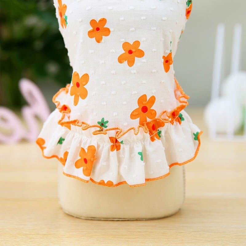 Kvetinové šaty pre psov 2022, havajská sukňa pre psov, oblečenie pre šteniatka pre malé a stredné psy, čivavy a yorkské domáce zvieratá