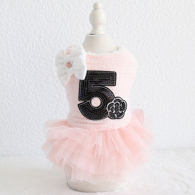 Roosi Luksuslik Koerariided Kleit Talvine Paks Printsess Vibu Pulmad Väikesed Väikesed Loomad Lemmikkassi Kostüüm Seelik Terjerite York Mopsidele