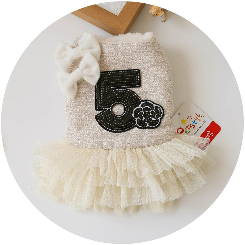 Roosi Luksuslik Koerariided Kleit Talvine Paks Printsess Vibu Pulmad Väikesed Väikesed Loomad Lemmikkassi Kostüüm Seelik Terjerite York Mopsidele