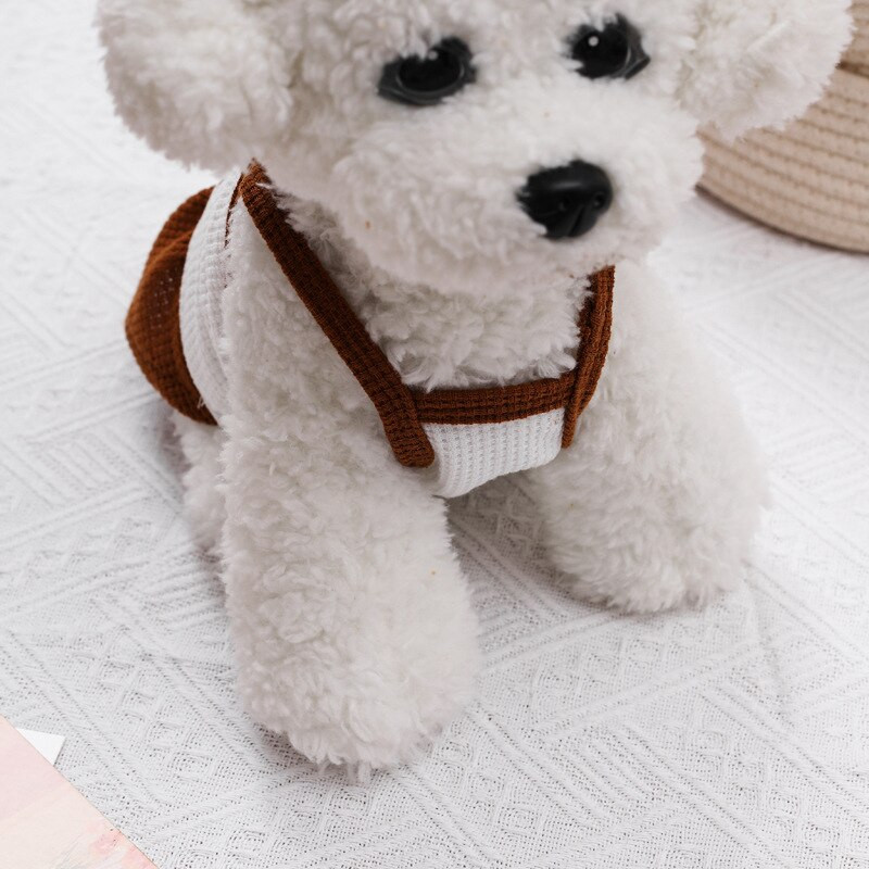 Tikandid Kleit Lemmikloom Koer Riided Paarid T-särk Riietus Koerad Seelik Kutsika T-särk Väikesed Koerad Kass Kevadsuvi Korea stiil