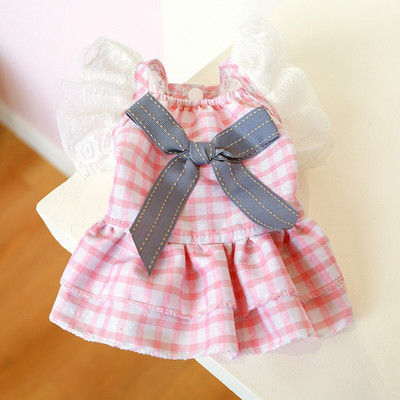 Sukňa Daisy pre domáce zvieratá, oblečenie pre psov, módne šaty, oblečenie pre psov, super malý kostým, roztomilý bavlnený čivava, letné žlté dievča, maskoty