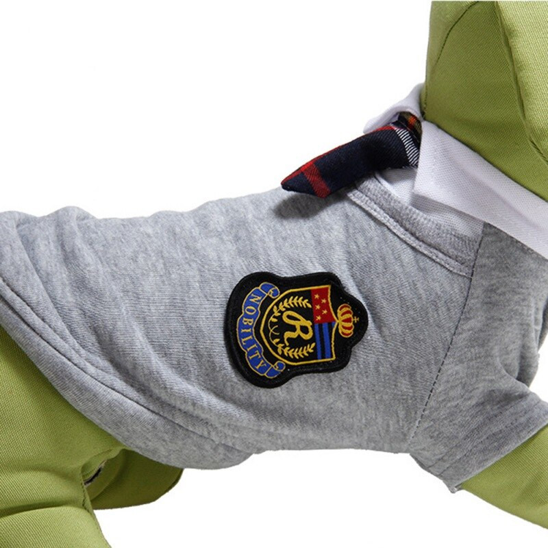 Haine de iarnă pentru animale de companie caldă pentru fete și băieți Câini haină stil campus cățeluș câine pisică rochie fustă rochii dulci pentru câini mici îmbrăcăminte pentru animale de companie