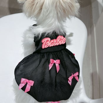 Φούστα φούσκα φούσκα για κατοικίδια Ρούχα για σκύλους Ρούχα πριγκίπισσας Ρούχα σκυλιά δαντέλα Μικρό χαριτωμένο Chihuahua Summer Black Boy Mascotas