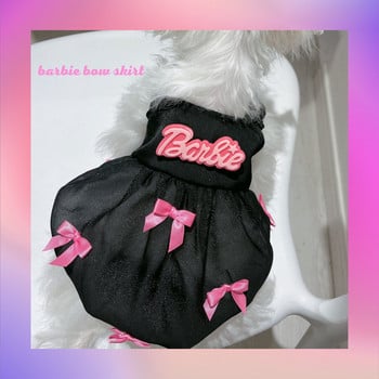 Φούστα φούσκα φούσκα για κατοικίδια Ρούχα για σκύλους Ρούχα πριγκίπισσας Ρούχα σκυλιά δαντέλα Μικρό χαριτωμένο Chihuahua Summer Black Boy Mascotas