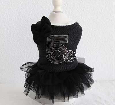 Módne svadobné párty dievčatá domáce zvieratá šaty zimný teplý hrubý kabát s mašľou samica Yorkshire Chihuahuwa jeseň/zima oblečenie pre mačku a psa