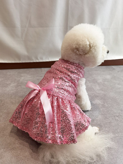 Koerte pulmakleit Abielu Lemmikloomarõivad Koer Printsess Seelik Tutu Cat Chihuahua Yorkshire`i kutsikavesti kleidid Väikesed koerariided