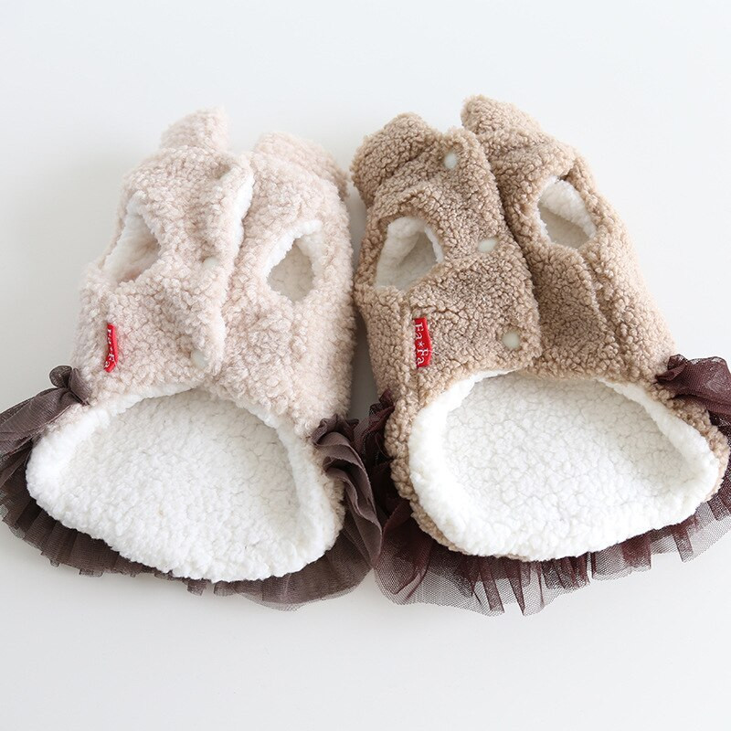 Iarnă pisică câine fustă tutu Chihuahua Yorkshire Pomeranian Shih Tzu Maltese Bichon Pudel Haine pentru câini mici Rochie Îmbrăcăminte pentru animale de companie