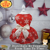 2022 Crăciun iarnă rochii pentru câini pentru câini mici de Crăciun cosplay rochie pentru animale de companie rochie de prințesă fantezică pentru cățeluș Bichon Spitz