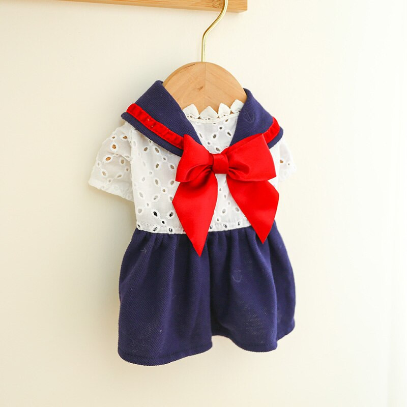 PETCIRCLE Koerariided Meremehekleit suure kaarega väikesele koerale Kutsikas Lemmikkass Kõik aastaajad Lemmikloom armas kostüüm Lemmikloomariided Koera seelik